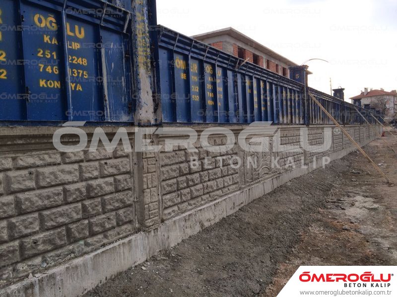 Antik Taş Desen Beton Kalıp