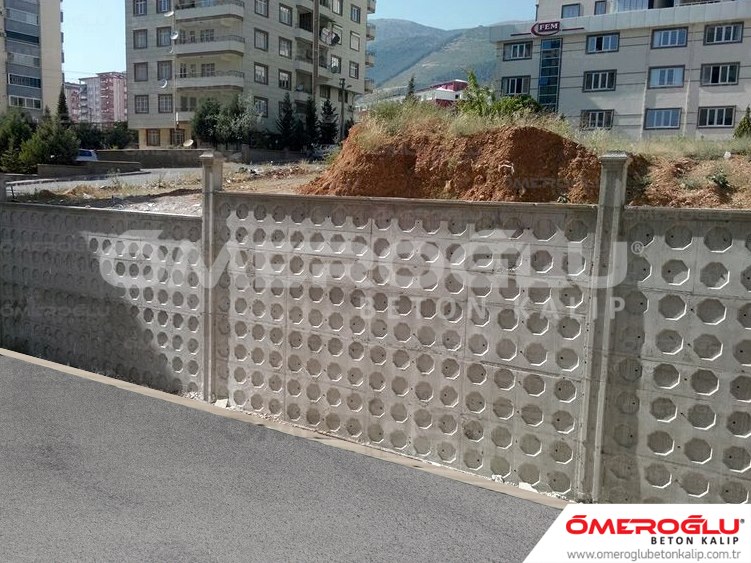 Sekiz Köşe Desen Beton Kalıp