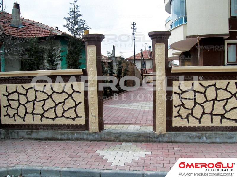 Klasik Taş Desen Beton Kalıp