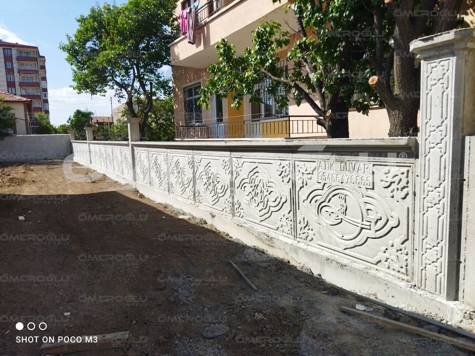 Özel Logolu Beton Kalıp Örnekleri