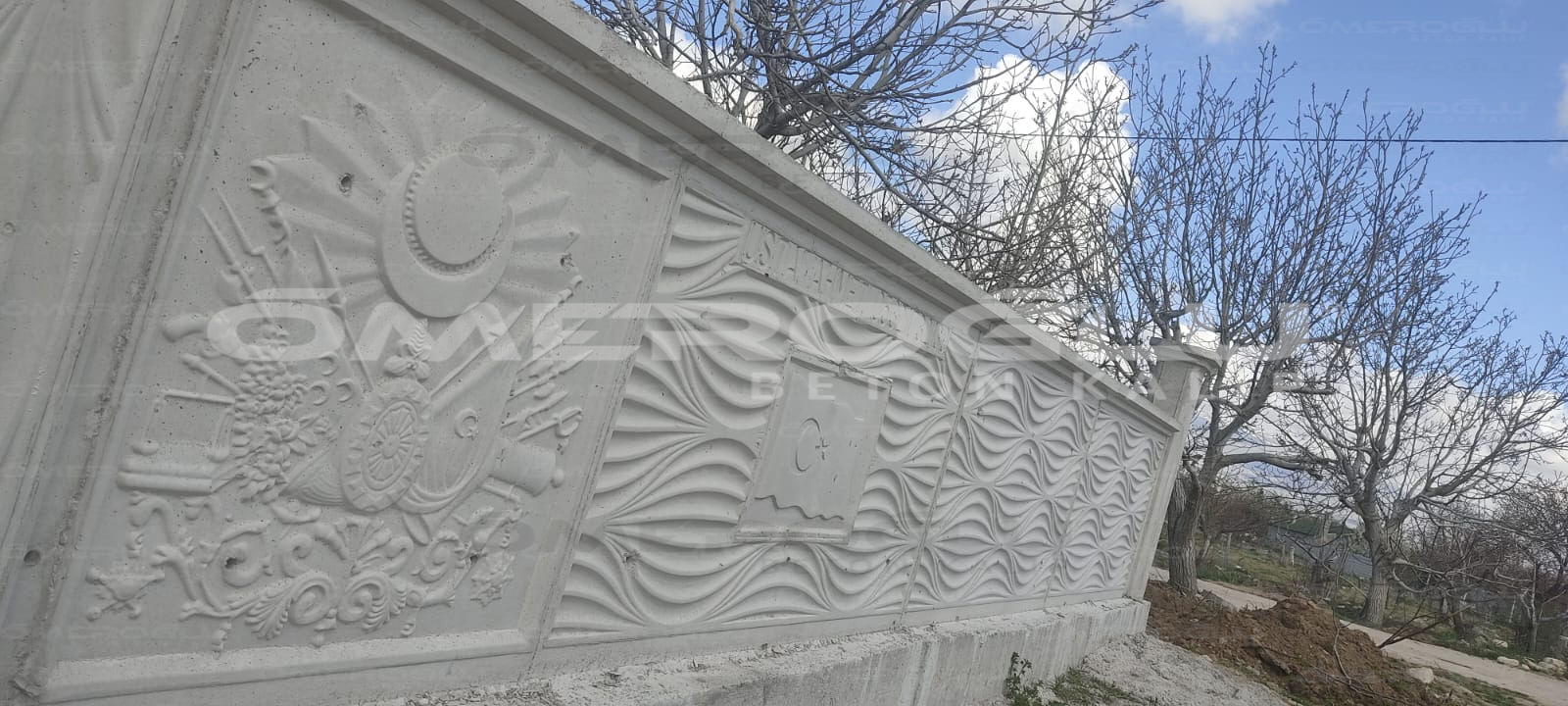 Özel Logolu Beton Kalıp Örnekleri